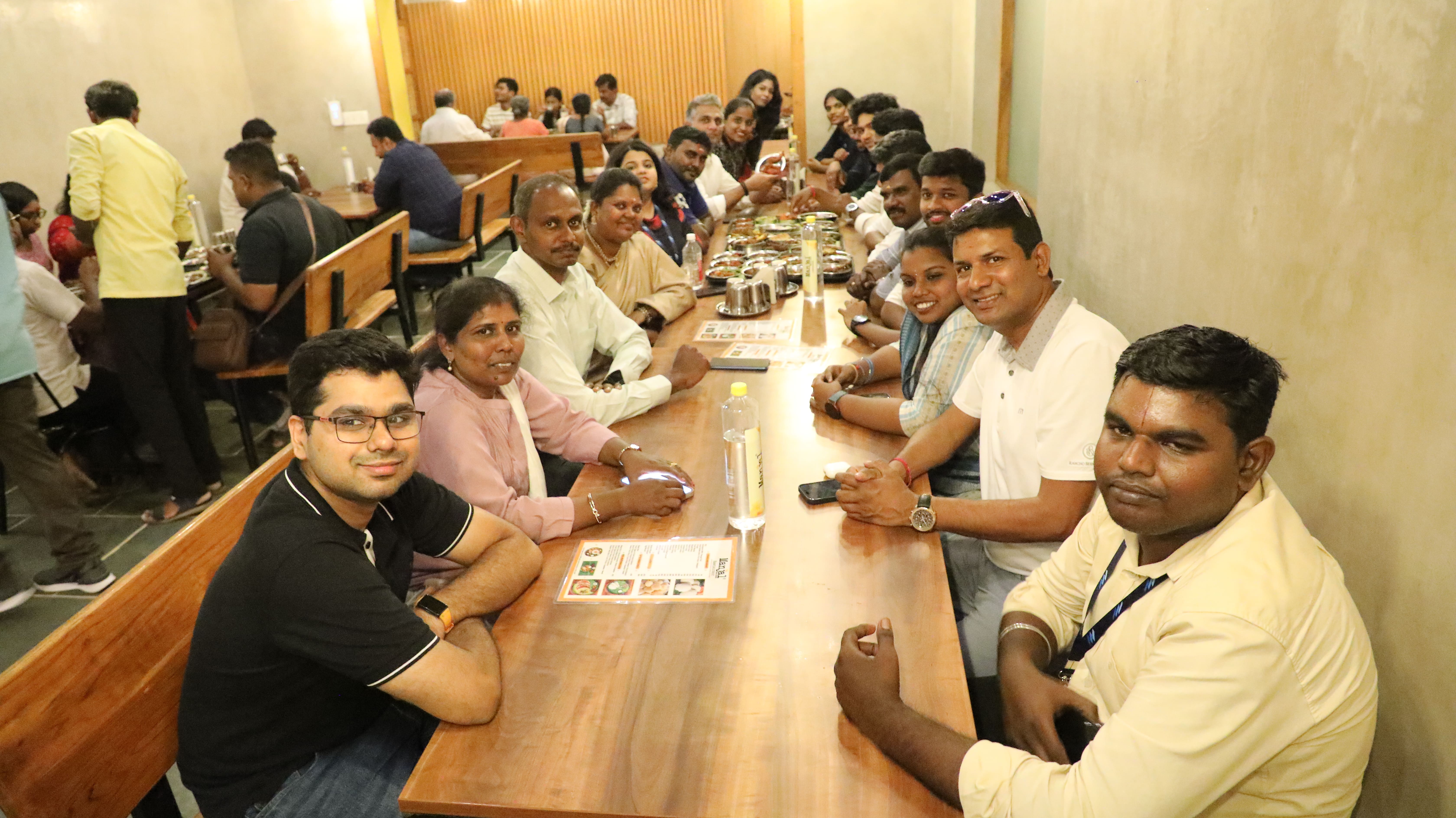 Lunch with The Team